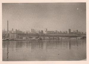 ORAN LE PORT ET L USINE DE L EGA DEPUIS LA JETTEE